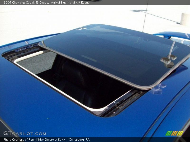 Sunroof of 2006 Cobalt SS Coupe