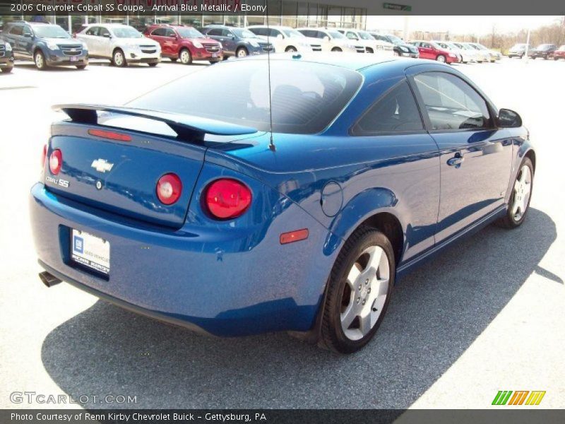 Arrival Blue Metallic / Ebony 2006 Chevrolet Cobalt SS Coupe