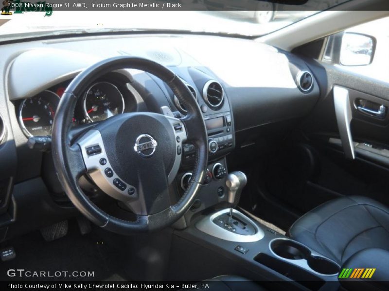 Iridium Graphite Metallic / Black 2008 Nissan Rogue SL AWD