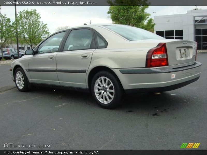 Moondust Metallic / Taupe/Light Taupe 2000 Volvo S80 2.9