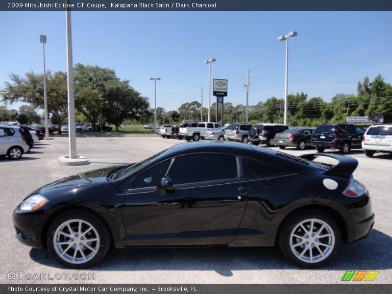 Kalapana Black Satin / Dark Charcoal 2009 Mitsubishi Eclipse GT Coupe