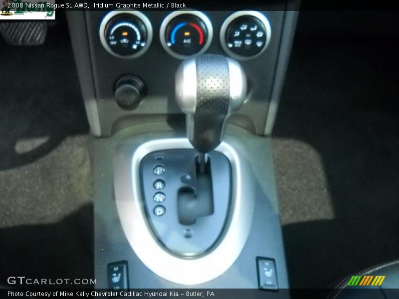 Iridium Graphite Metallic / Black 2008 Nissan Rogue SL AWD
