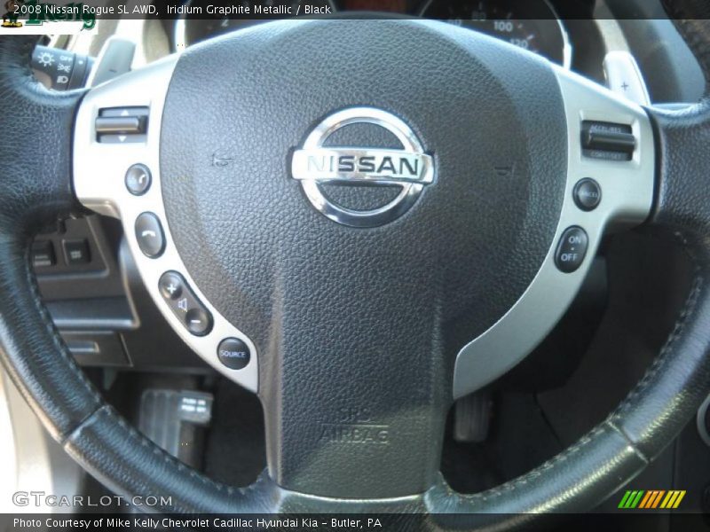 Iridium Graphite Metallic / Black 2008 Nissan Rogue SL AWD