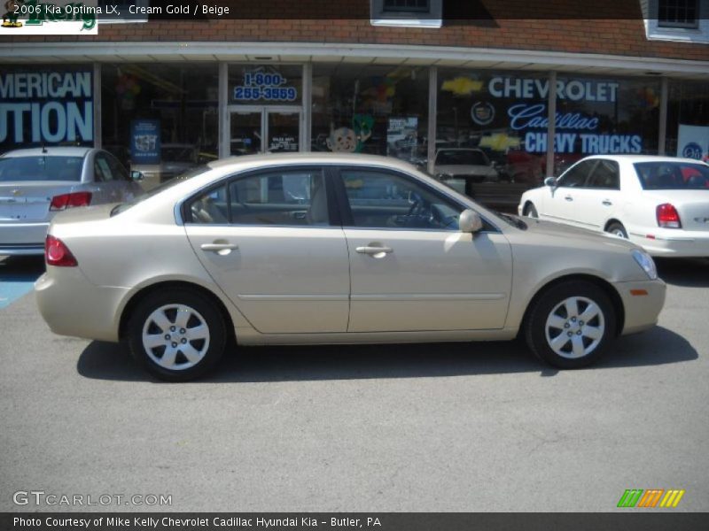 Cream Gold / Beige 2006 Kia Optima LX