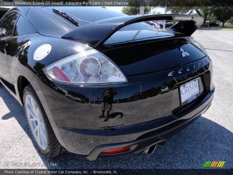 Kalapana Black Satin / Dark Charcoal 2009 Mitsubishi Eclipse GT Coupe