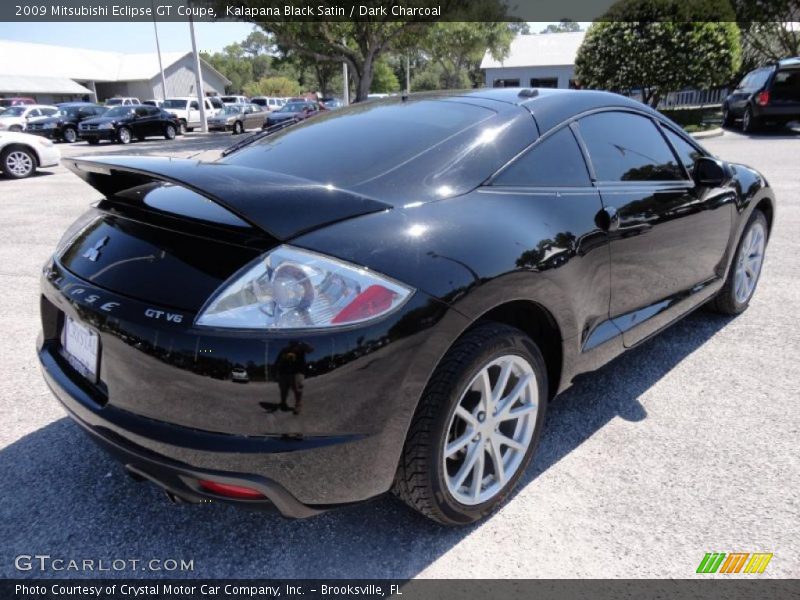Kalapana Black Satin / Dark Charcoal 2009 Mitsubishi Eclipse GT Coupe