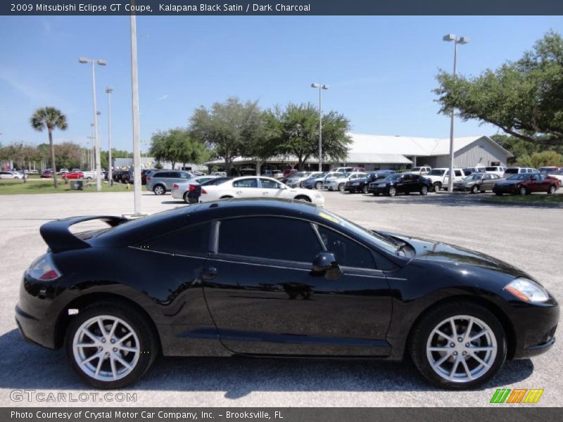 Kalapana Black Satin / Dark Charcoal 2009 Mitsubishi Eclipse GT Coupe