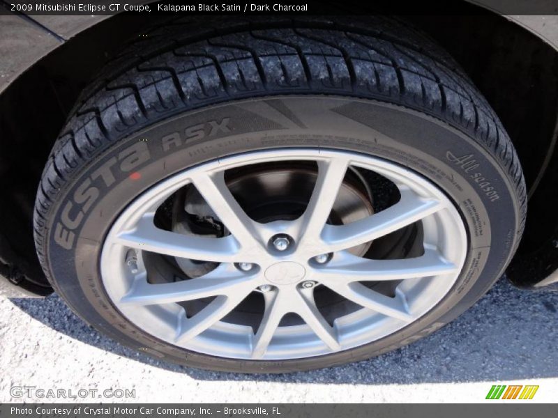 Kalapana Black Satin / Dark Charcoal 2009 Mitsubishi Eclipse GT Coupe