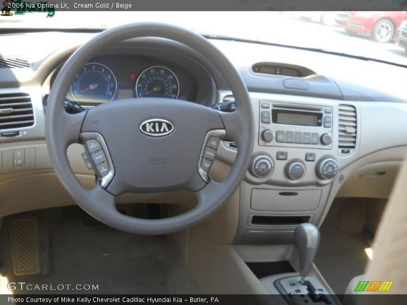Cream Gold / Beige 2006 Kia Optima LX