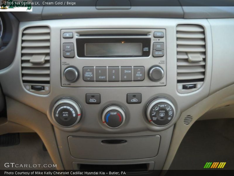 Cream Gold / Beige 2006 Kia Optima LX