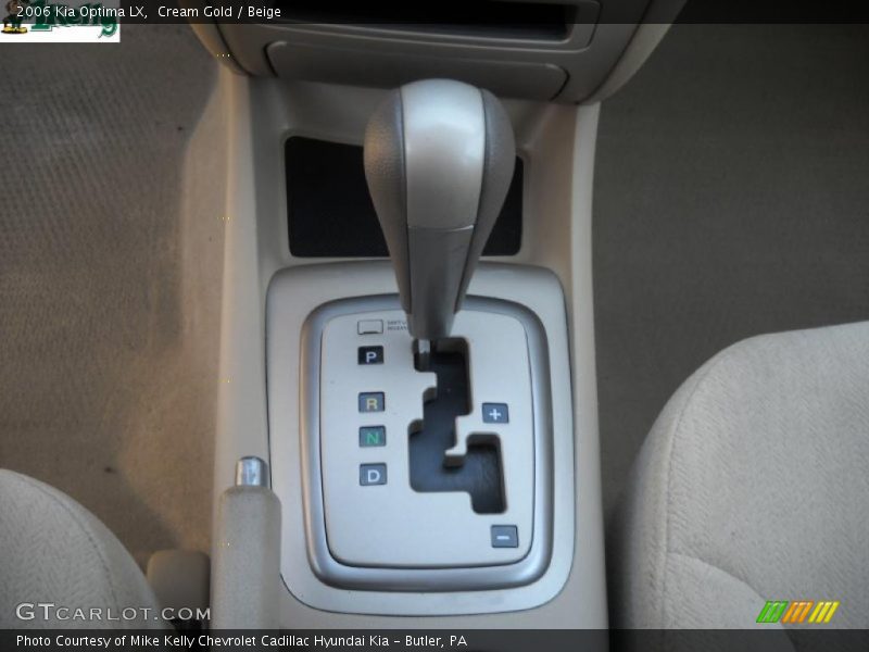 Cream Gold / Beige 2006 Kia Optima LX