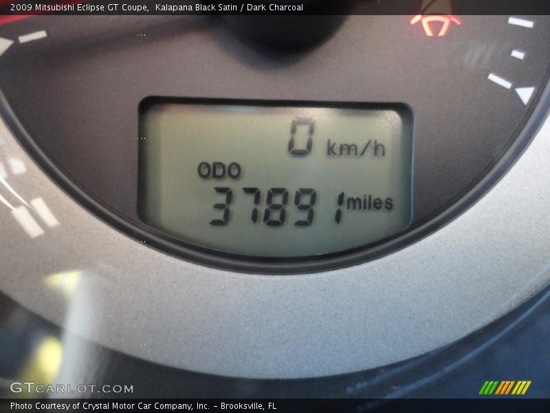 Kalapana Black Satin / Dark Charcoal 2009 Mitsubishi Eclipse GT Coupe
