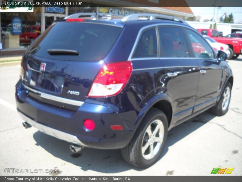 Deep Blue / Tan 2008 Saturn VUE XR AWD