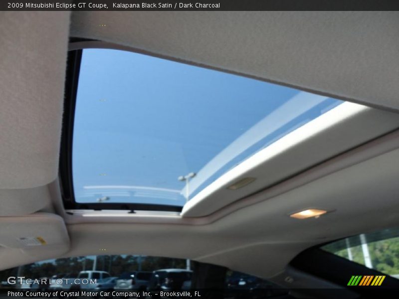 Kalapana Black Satin / Dark Charcoal 2009 Mitsubishi Eclipse GT Coupe