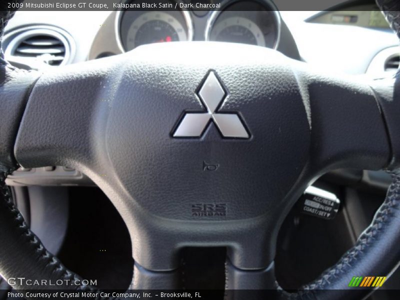 Kalapana Black Satin / Dark Charcoal 2009 Mitsubishi Eclipse GT Coupe