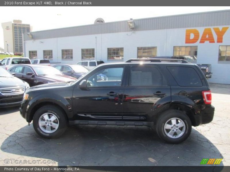 Black / Charcoal Black 2010 Ford Escape XLT 4WD