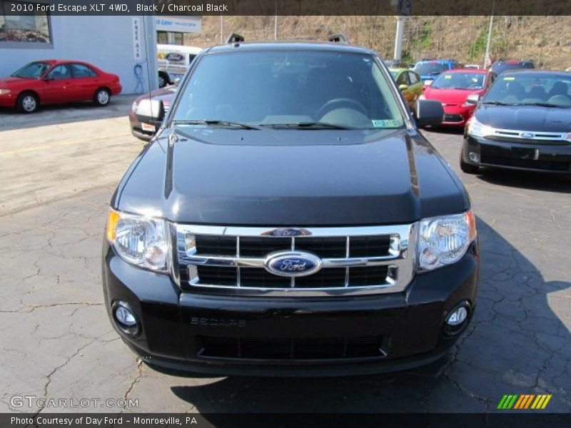 Black / Charcoal Black 2010 Ford Escape XLT 4WD