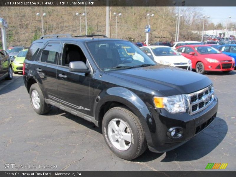 Black / Charcoal Black 2010 Ford Escape XLT 4WD