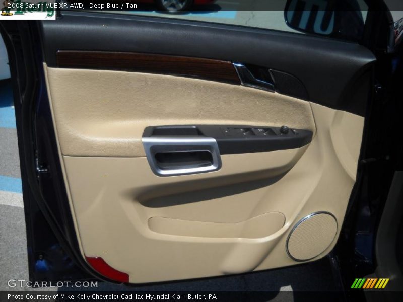 Deep Blue / Tan 2008 Saturn VUE XR AWD