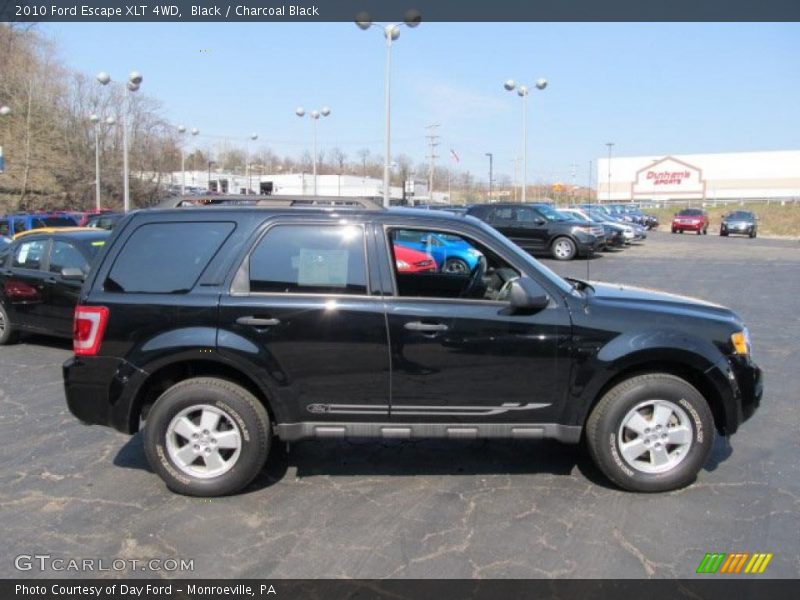 Black / Charcoal Black 2010 Ford Escape XLT 4WD