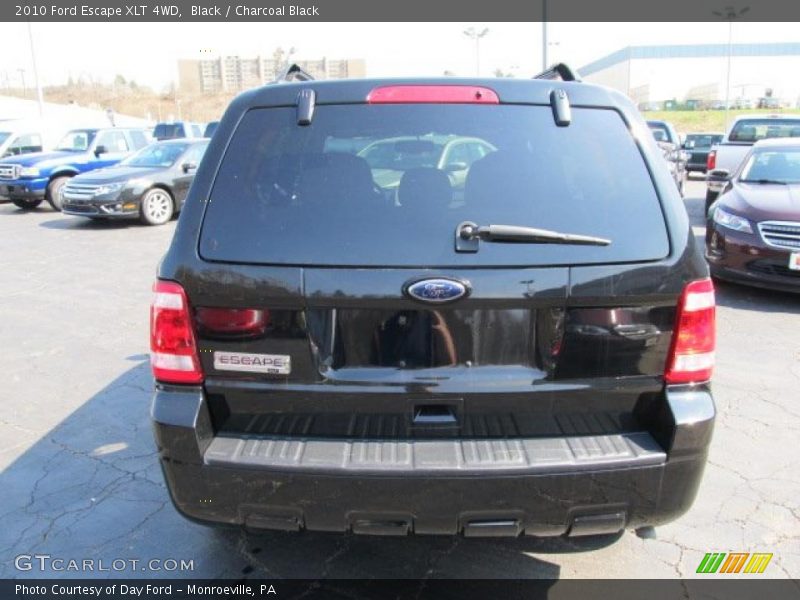 Black / Charcoal Black 2010 Ford Escape XLT 4WD