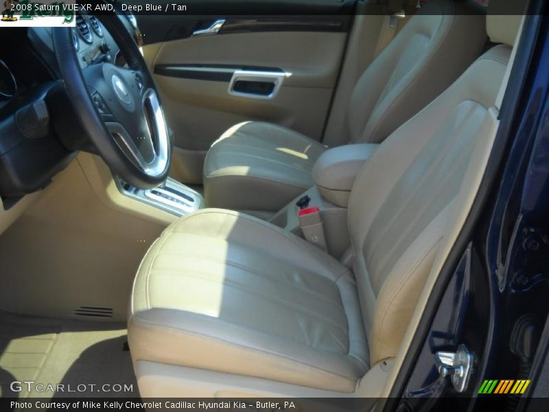 Deep Blue / Tan 2008 Saturn VUE XR AWD