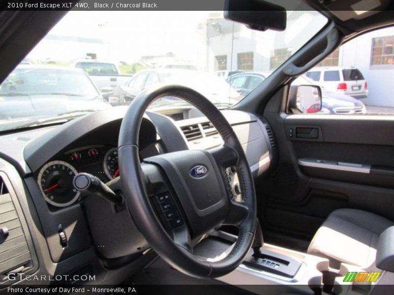 Black / Charcoal Black 2010 Ford Escape XLT 4WD