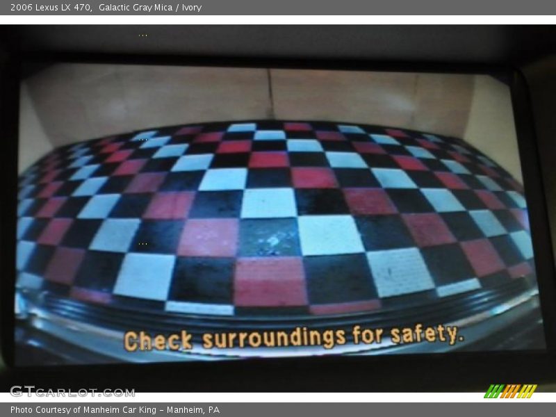 Galactic Gray Mica / Ivory 2006 Lexus LX 470