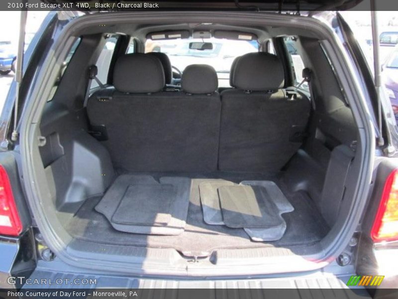 Black / Charcoal Black 2010 Ford Escape XLT 4WD