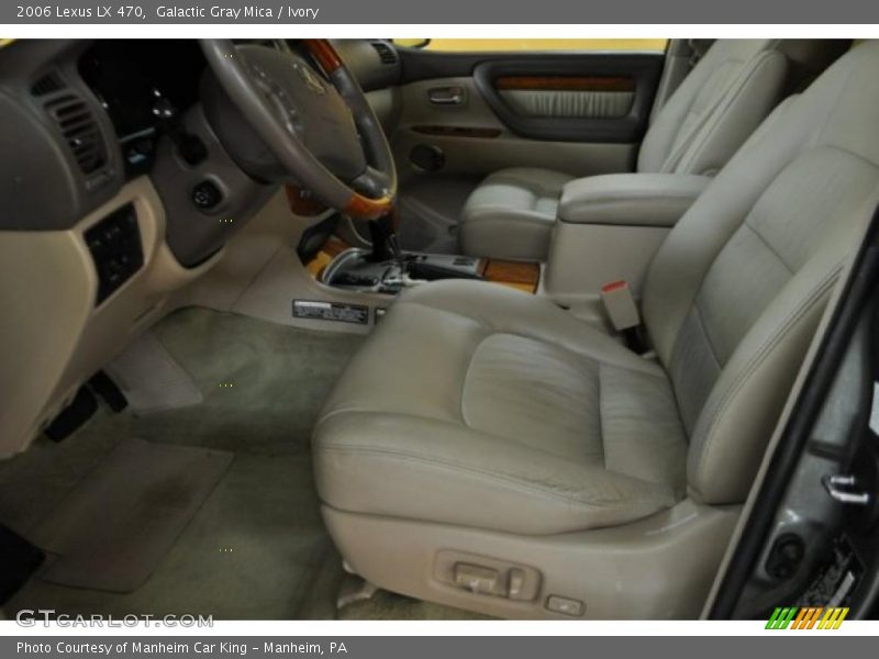 Galactic Gray Mica / Ivory 2006 Lexus LX 470