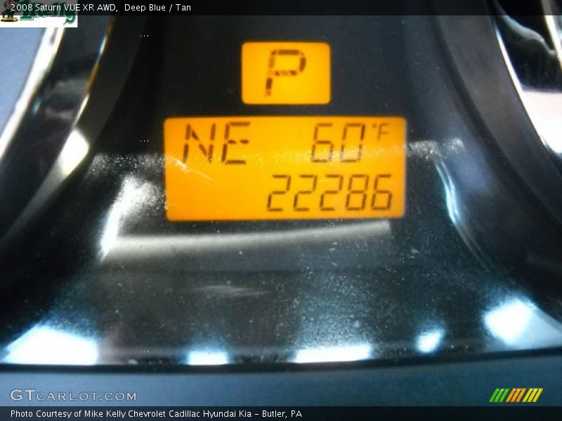 Deep Blue / Tan 2008 Saturn VUE XR AWD