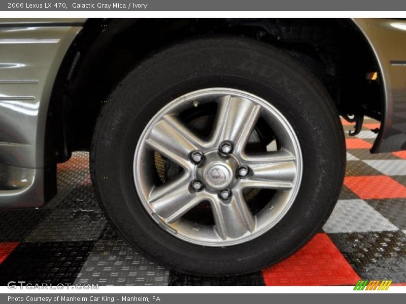 Galactic Gray Mica / Ivory 2006 Lexus LX 470