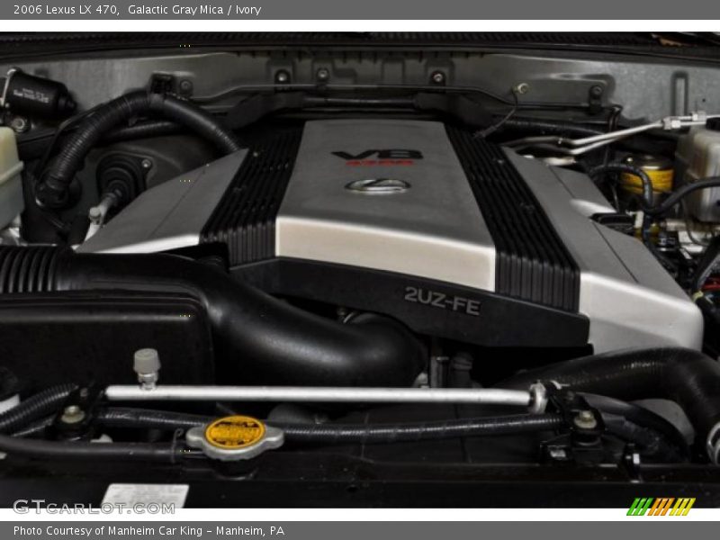 Galactic Gray Mica / Ivory 2006 Lexus LX 470