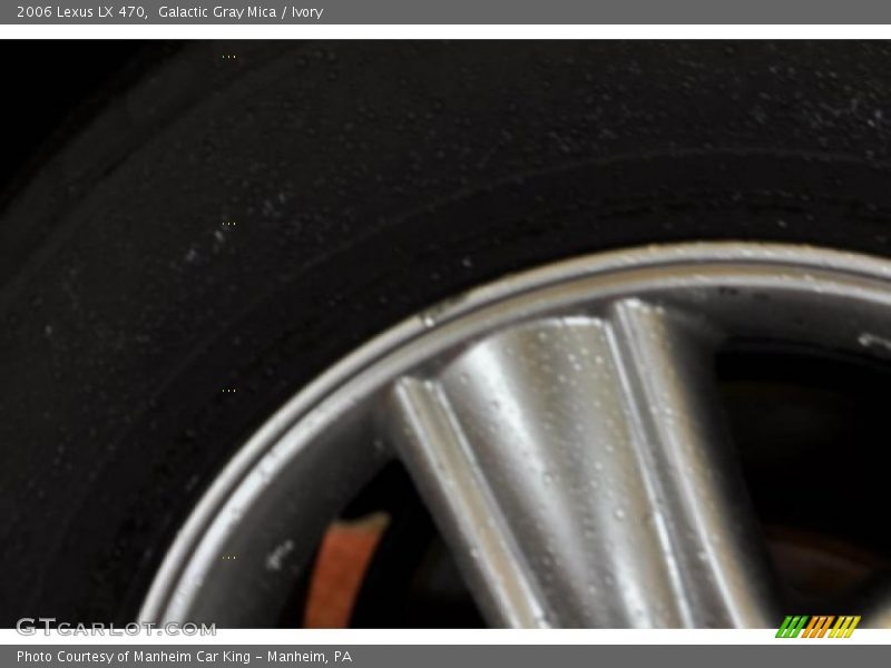 Galactic Gray Mica / Ivory 2006 Lexus LX 470