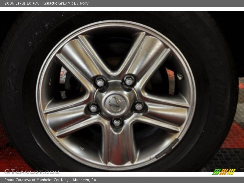Galactic Gray Mica / Ivory 2006 Lexus LX 470