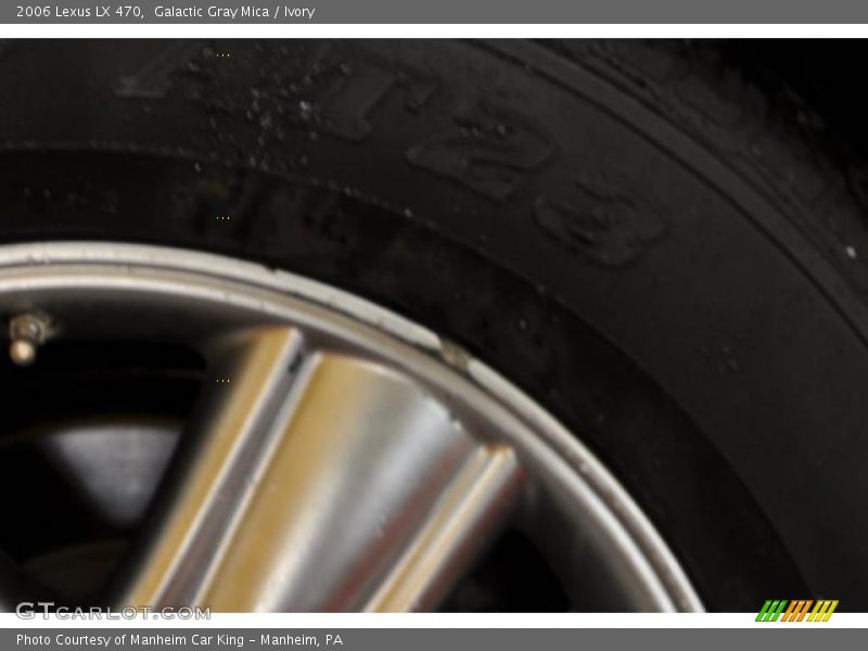 Galactic Gray Mica / Ivory 2006 Lexus LX 470