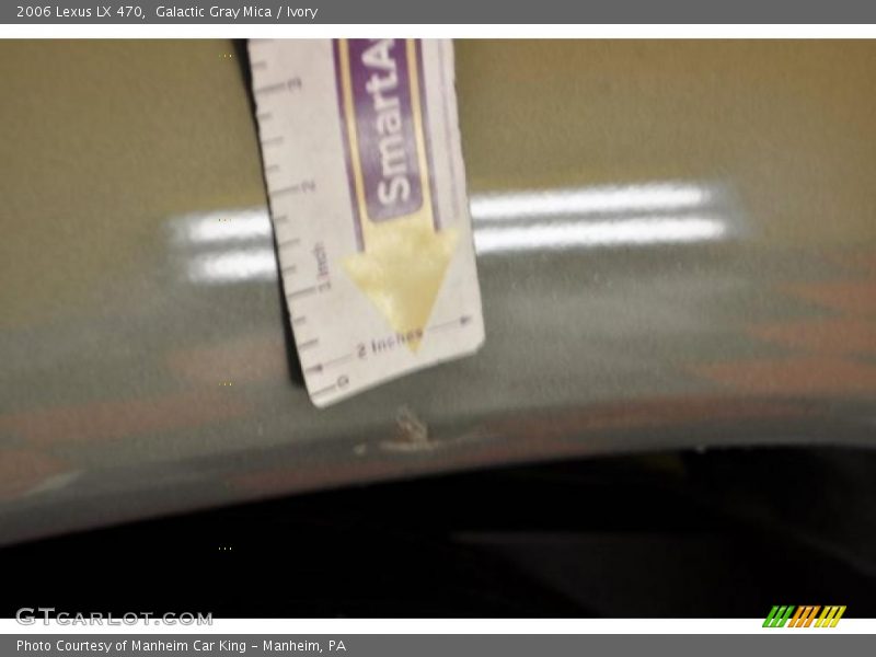Galactic Gray Mica / Ivory 2006 Lexus LX 470