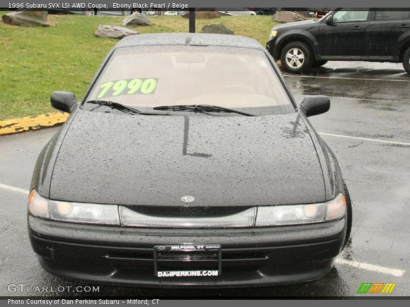 Ebony Black Pearl / Beige 1996 Subaru SVX LSi AWD Coupe