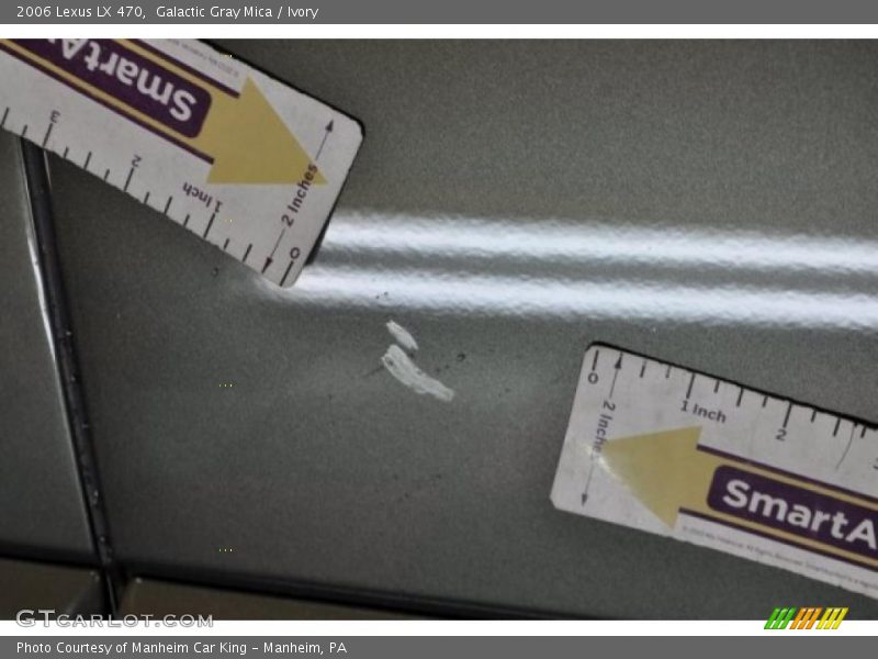 Galactic Gray Mica / Ivory 2006 Lexus LX 470