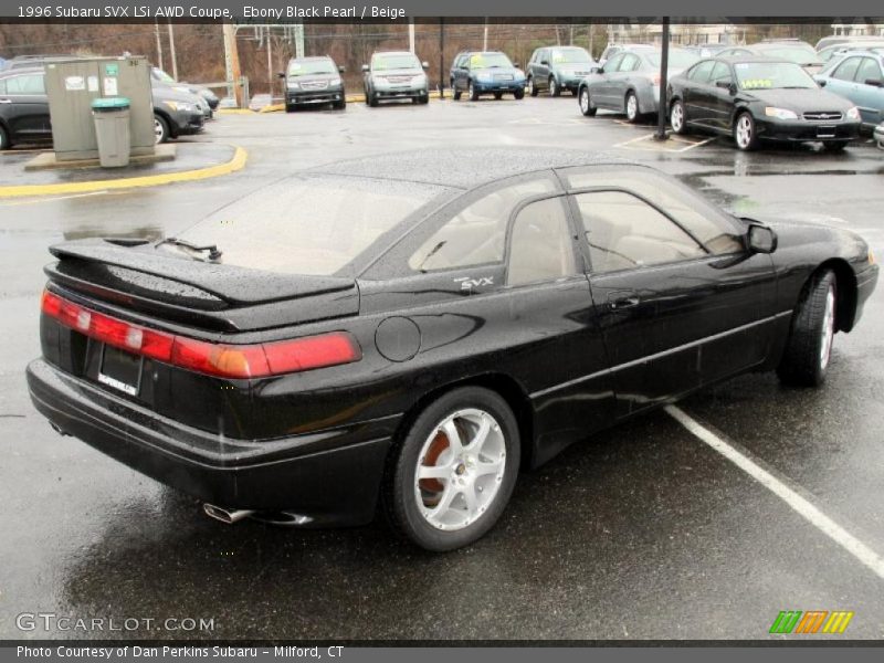 Ebony Black Pearl / Beige 1996 Subaru SVX LSi AWD Coupe