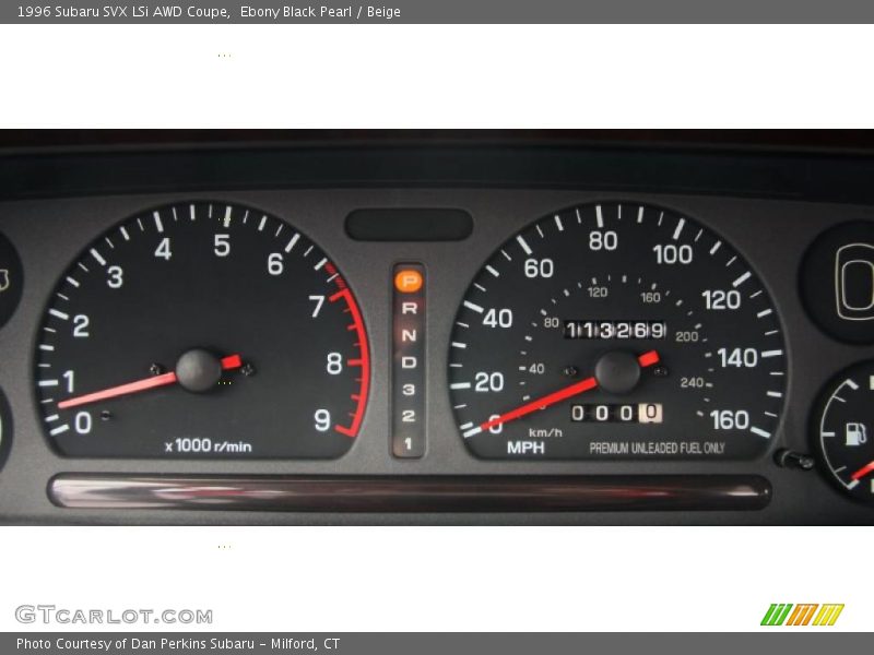  1996 SVX LSi AWD Coupe LSi AWD Coupe Gauges