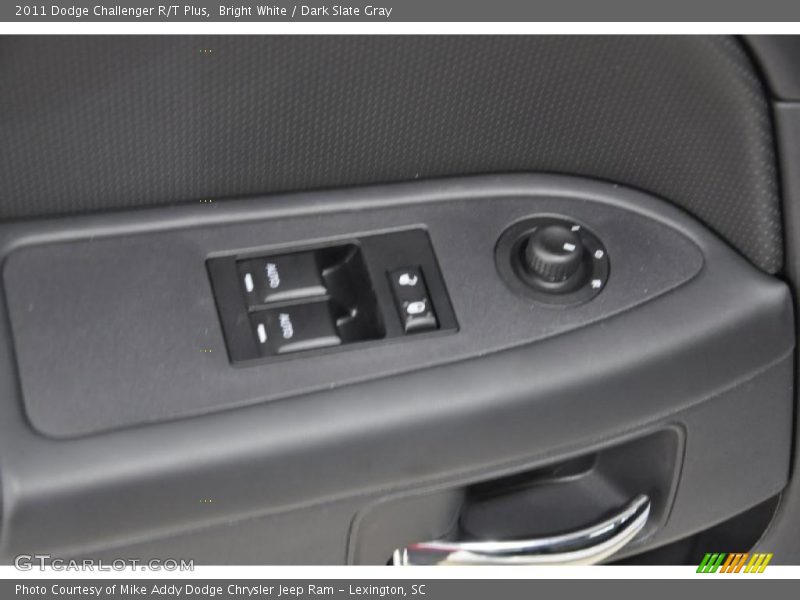 Bright White / Dark Slate Gray 2011 Dodge Challenger R/T Plus