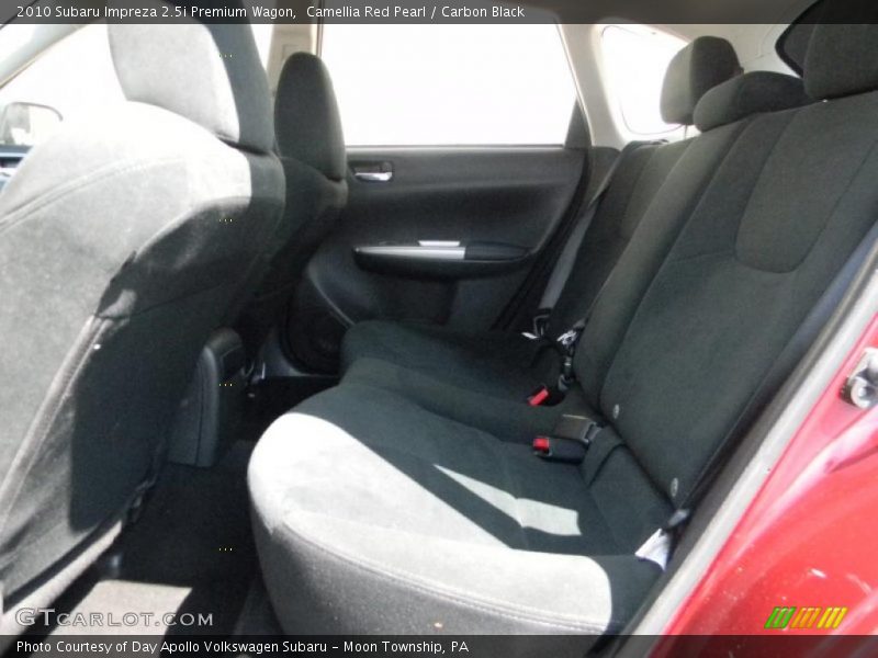 Camellia Red Pearl / Carbon Black 2010 Subaru Impreza 2.5i Premium Wagon