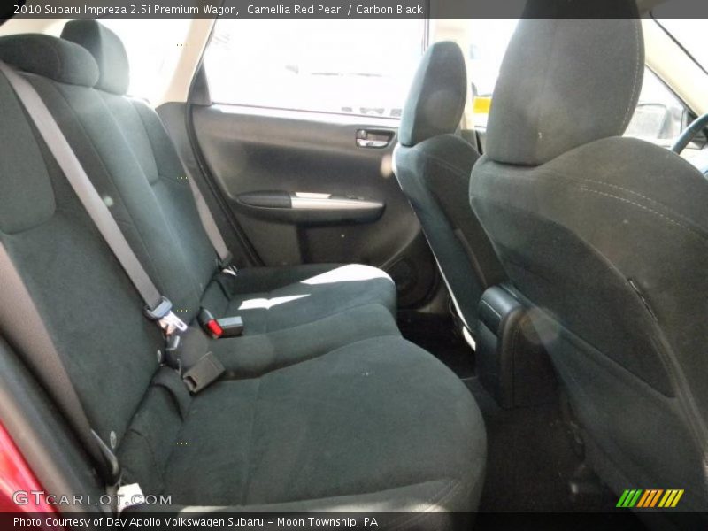 Camellia Red Pearl / Carbon Black 2010 Subaru Impreza 2.5i Premium Wagon