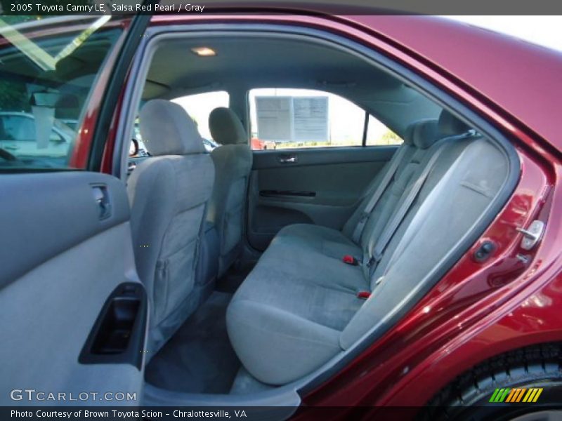 Salsa Red Pearl / Gray 2005 Toyota Camry LE