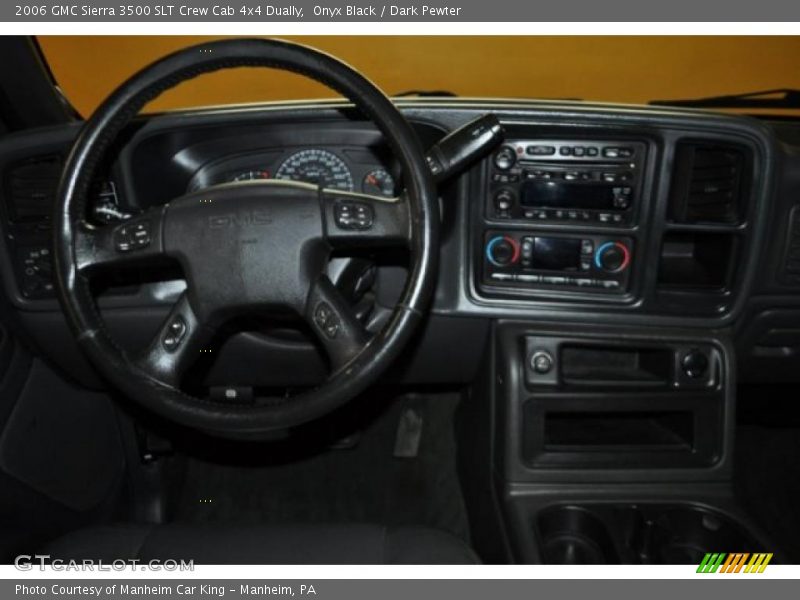 Onyx Black / Dark Pewter 2006 GMC Sierra 3500 SLT Crew Cab 4x4 Dually