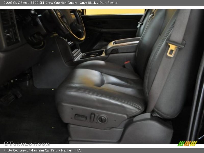 Onyx Black / Dark Pewter 2006 GMC Sierra 3500 SLT Crew Cab 4x4 Dually