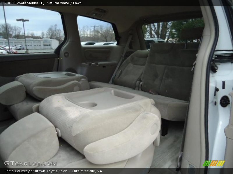 Natural White / Fawn 2008 Toyota Sienna LE