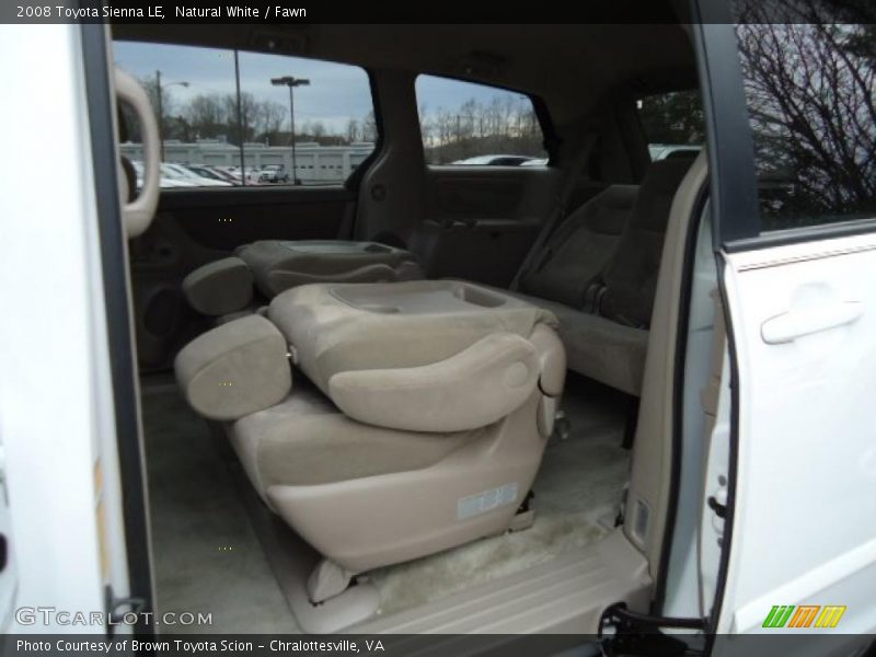 Natural White / Fawn 2008 Toyota Sienna LE