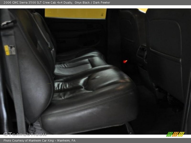 Onyx Black / Dark Pewter 2006 GMC Sierra 3500 SLT Crew Cab 4x4 Dually